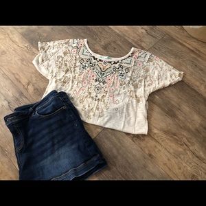 Maurice’s Tribal Print Tee